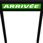 Panneau arrivée