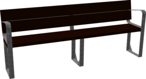 Banc D’ho avec accoudoirs (2m)