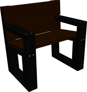 Fauteuil Eko avec accoudoirs