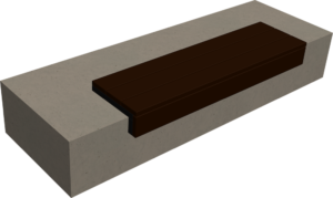 Banquette sur gradin Eko