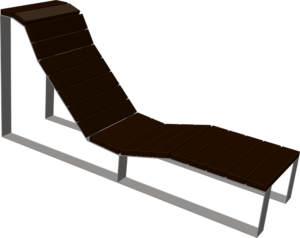 Transat moderne, détente en plein air