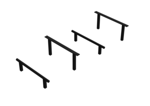 Poutres dessus dessous