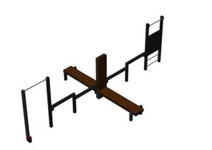 Combiné étirements en croix