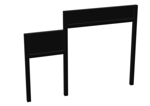 Panneau départ avec conseil