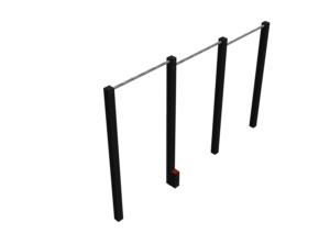 Barres fixes (3 Hauteurs)