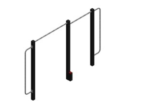 Barres fixes double et barres de drapeau