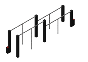 Barres parallèles (2 hauteurs 2 largeurs)