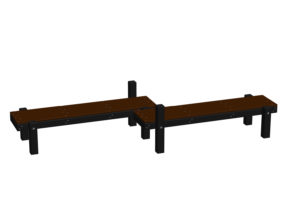 Plancher de gainage (double)