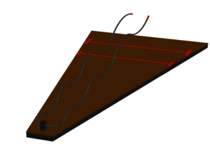 Corde ondulatoire (Battle Rope) en trapèze