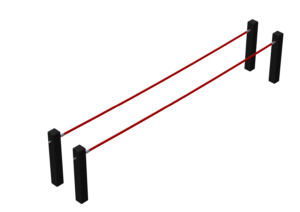 Bouts sur terre enfant double