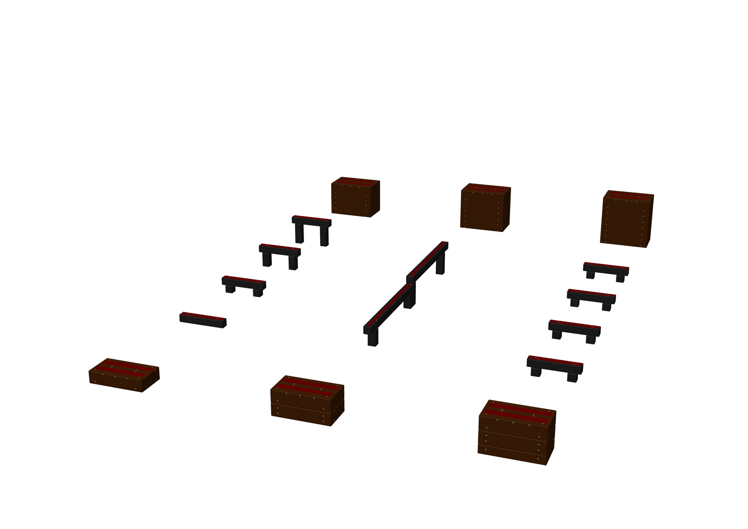 Parcours combiné membres inférieurs