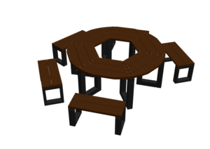 Table tour d'arbre (PMR)