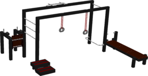 Station multi training pour parcours extérieur