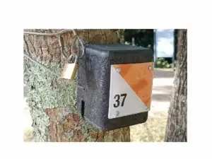 Boitier pince câble et cadenas (100x100mm)