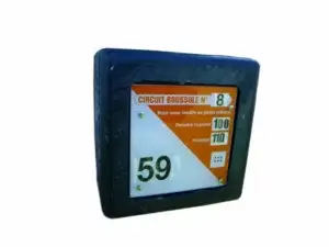 Boîtier - pince à fixer (100x100mm)