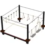 Parcours Krapat pour aire de jeux enfants